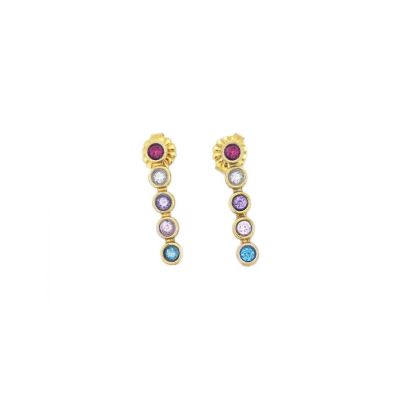 Talisa Stars Earrings [Gold Plated]