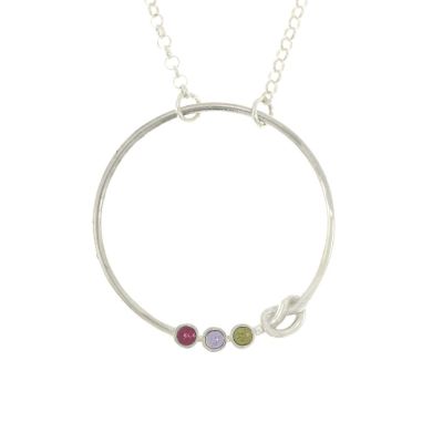 Ties Of Love Necklace [Sterling Silver]