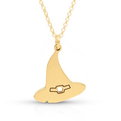 Wizard's Hat Necklace [18K Gold Vermeil]