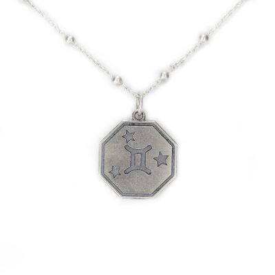 Celestial Zodiac Signs Necklace [Sterling Silver]