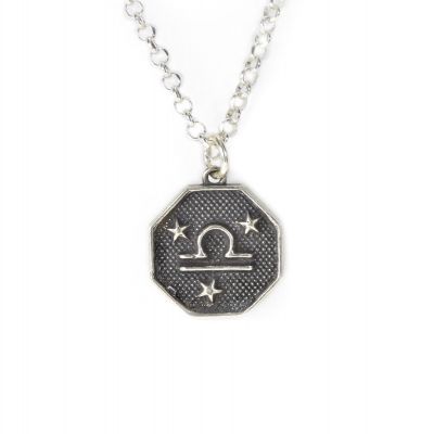 Written in the Stars Zodiac Signs Necklace [Sterling Silver]