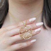 Unbreaking Wave Necklace [18K Gold]