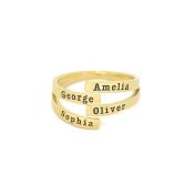 Schwan Ring - 4 Namen [417er Gold]