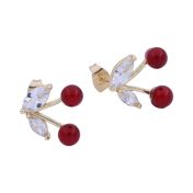 Cherry Bloom Earrings
