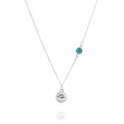BE PURE - Sterling Silver Necklace with Swarovski® Crystal