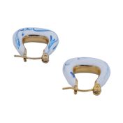 River Swirl Hoops