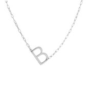 Collana Sii Te Stesso con Iniziale [Argento 925]