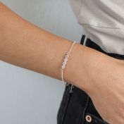 Bracciale Stelle Luccicanti [Argento 925]