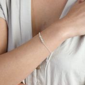 Bracciale Stelle Luccicanti [Argento 925]
