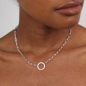 My Anchor Name Necklace [Sterling Silver]