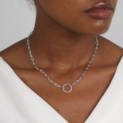 My Anchor Name Necklace [Sterling Silver]