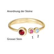 Mutterliebe Ring [750er vergoldet]