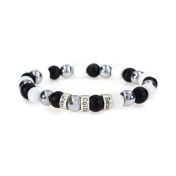 Argent Nacht Naam Armband [Sterling Zilver]