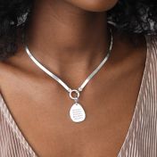 Arya Large Name Charm [Sterling Silver]