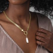 Charm Perle Baroque [Plaqué Or 18ct]