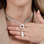Ciondolo Barocco con Perle [Argento Sterling]