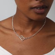Collana Sii Te Stesso con Iniziale [Argento 925]