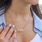 Collier à Pendentifs Couvée Chérie [Plaqué Or 18ct]