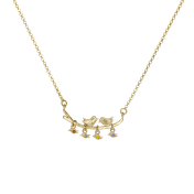 Collier à Pendentifs Couvée Chérie [Plaqué Or 18ct]