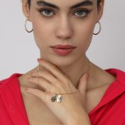 Ellie Schmetterling Kette [750er Gold Vermeil]