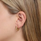 Bold Hoop Earrings - Medium [18K Gold Vermeil]