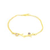 Wortels van Liefde Armband [Goud Verguld]