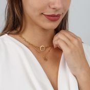 Starlight Tag Ketting [18K Goud Verguld]