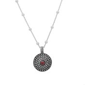 Stieroog Geboortesteen Ketting [Sterling Zilver]