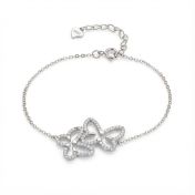 Butterfly Couple Bracelet [Sterling Silver]