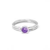 Carina Ring Großer Kreis [Sterlingsilber]