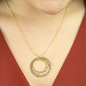 Collar Rayos de Amor [Bañado en Oro de 18K]