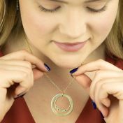 Collar Rayos de Amor [Bañado en Oro de 18K]