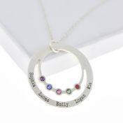 Stralen van Liefde Ketting [Sterling Zilver] 