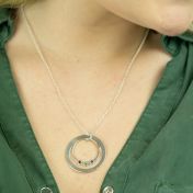 Stralen van Liefde Ketting [Sterling Zilver] 