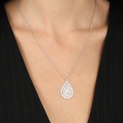 Collana con Mappa Cherished Spot [Argento 925]