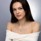 Collier Cercle Signature Prénoms avec Nano Bible