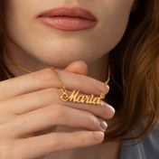 Collar Personalizado con Nombre [Bañado en Oro de 18K]