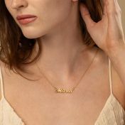 Collar Personalizado con Nombre [Bañado en Oro de 18K]