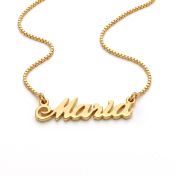 Collar Personalizado con Nombre [Bañado en Oro de 18K]
