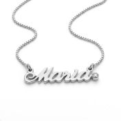 Classic Script Diamond Name Necklace 