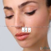 Mirella Kette mit Sternzeichen Charms  [Sterlingsilber]