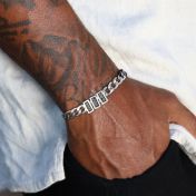 Cuban Link Chain Name Bracelet