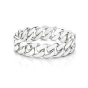 Cuban Link Chain Ring 