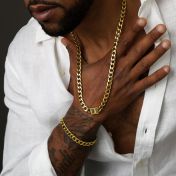 Last Minute Gift - Cuban Set For Men [Gold Plated]