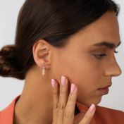 Curb Chain Earrings [18K Gold Plated]