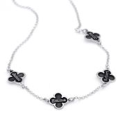 Collana con Nome del Trifoglio Incantato [Argento 925]