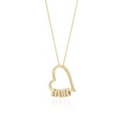 Delicate Ties of the Heart Name Necklace [14 Karat Gold]