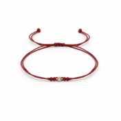 Talisa Stars Diamond Bracelet - Red String [14 Karat Gold]-2