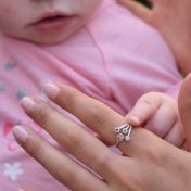 A Mother's Love Ring - Triple Love [Sterling Silver]