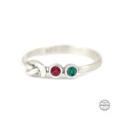 Banden van het Hart Ring [Sterling Zilver]